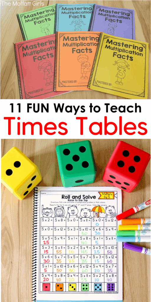 11 Fun Ways To Teach Times Tables Mastering Multiplication Facts Is 