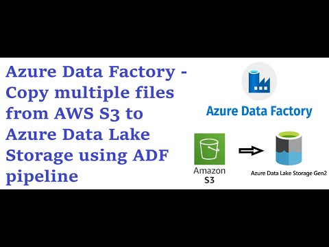 Azure Data Factory Copy Multiple Files From AWS S3 To Azure Data Lake 