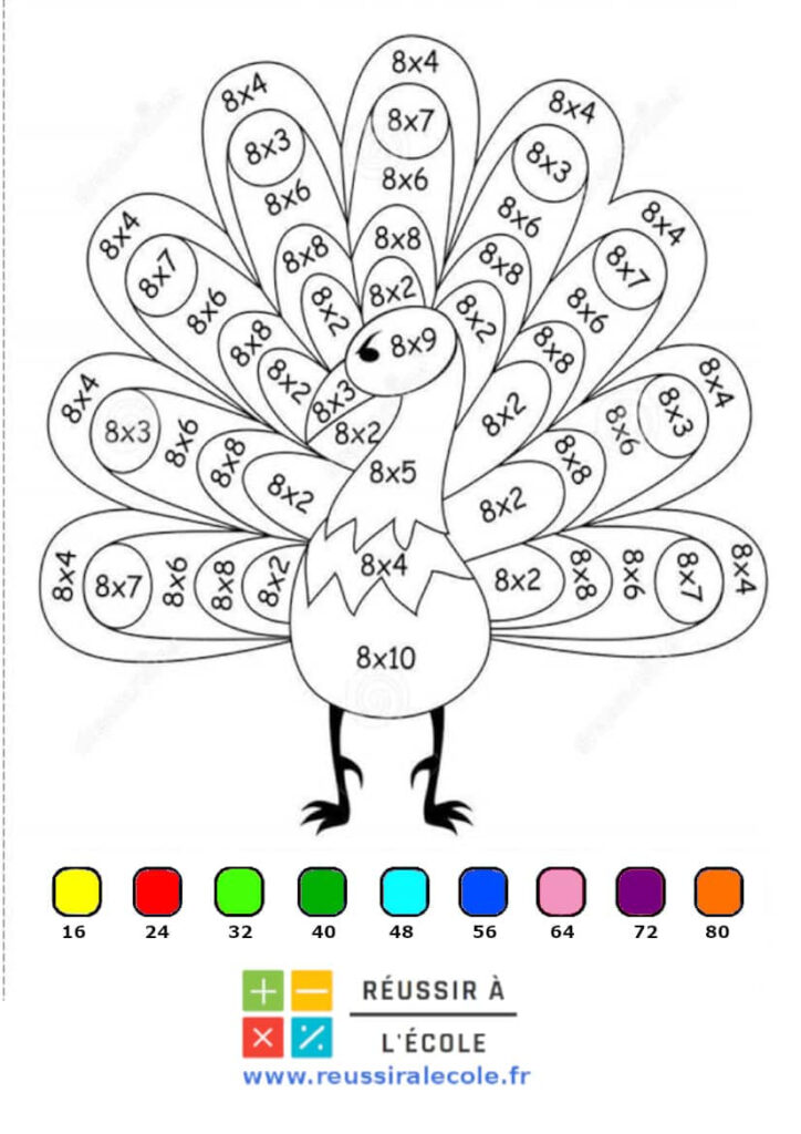 Coloriage Magique Table De Multiplication 4 Coloriage Vrogue co