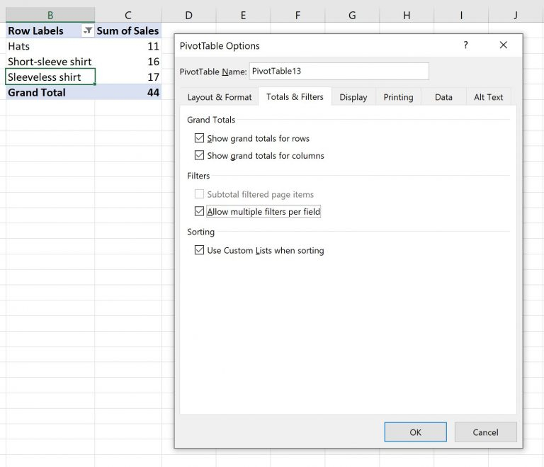 Excel How To Apply Multiple Filters To Pivot Table At Once