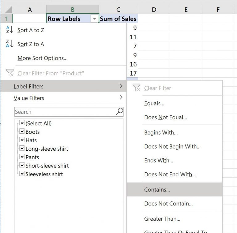 Excel How To Apply Multiple Filters To Pivot Table At Once