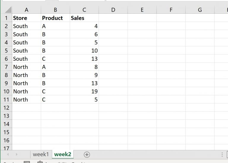 Excel How To Create Pivot Table From Multiple Sheets