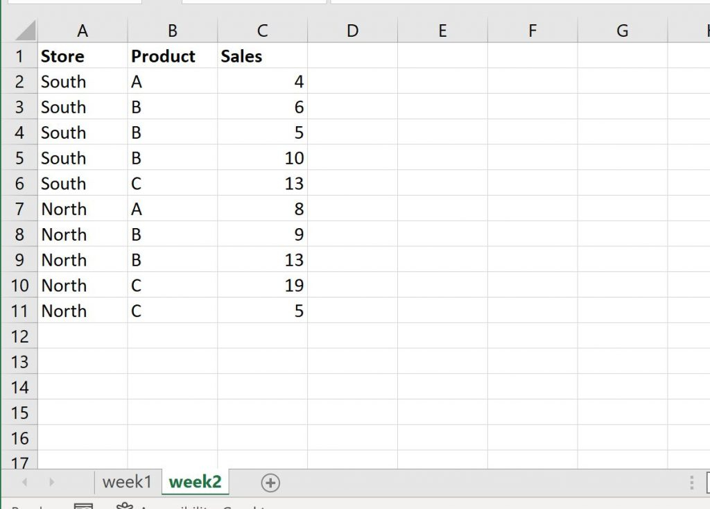 Excel How To Create Pivot Table From Multiple Sheets