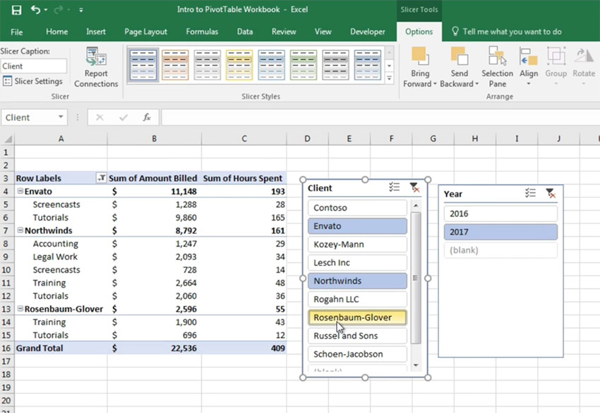 How To Add Slicers To Pivot Tables In Excel In 60 Seconds
