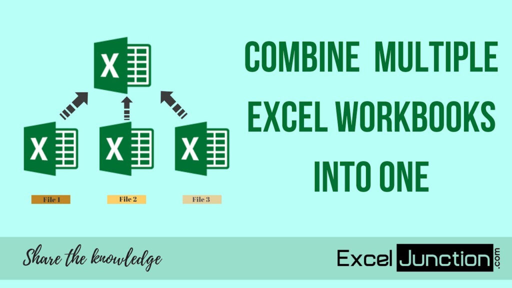 How To Combine Multiple Excel Sheets Into One Pivot Table 
