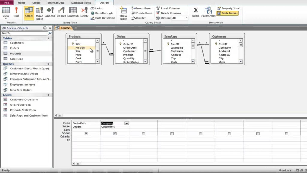 How To Create Two Tables In Ms Access Query Excel Brokeasshome