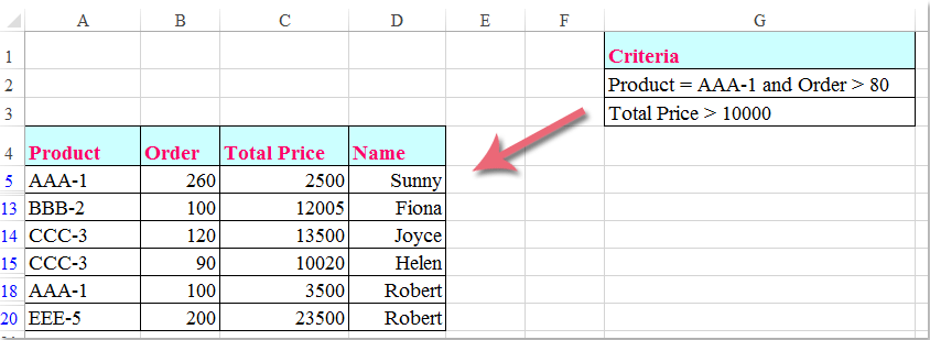 How To Filter Multiple Columns Simultaneously In Excel 