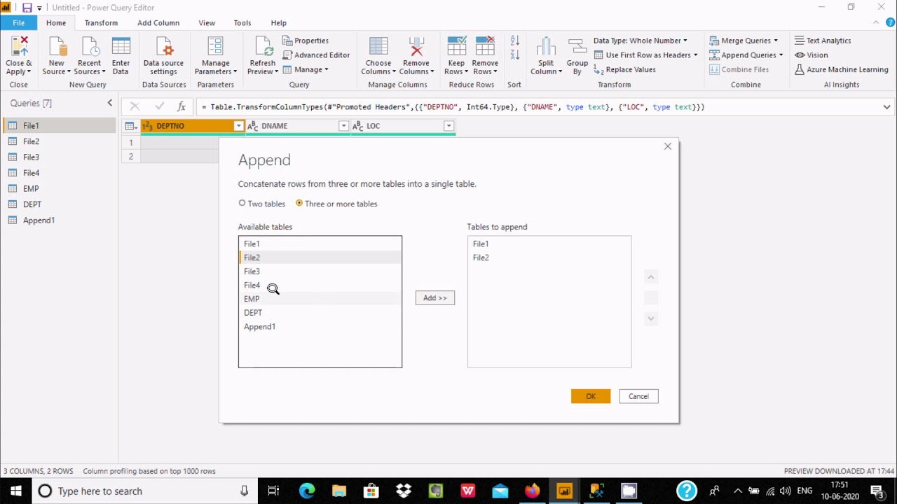 How To Join Two Tables Together In Power Bi Infoupdate