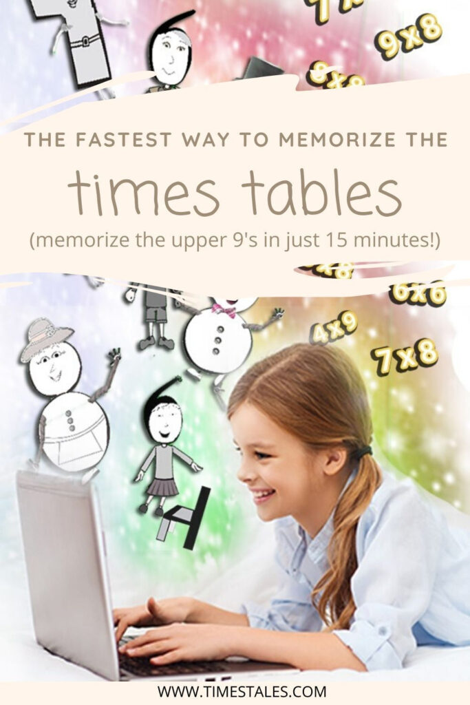 Memorize The Upper 9 39 s Times Tables In 15 Minutes How To Memorize 