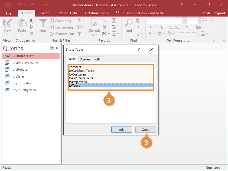 Ms Access Update Query Kummicro