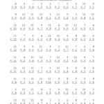 Multiplication 0 12 Worksheets Multiplication Worksheets