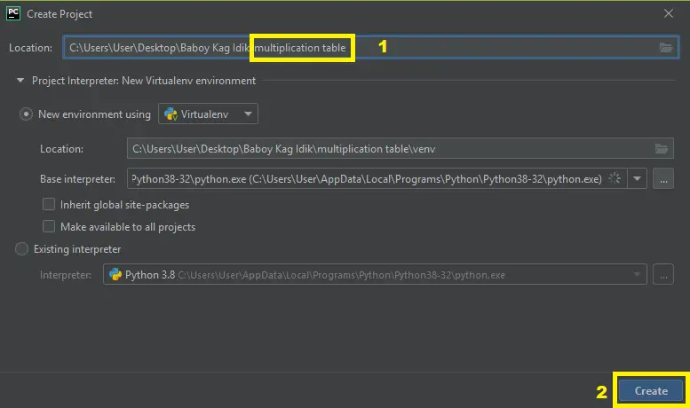 Multiplication Table In Python With Source Code Video