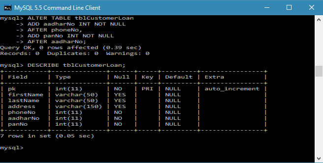 Mysql Alter Table Add Column Before Elcho Table