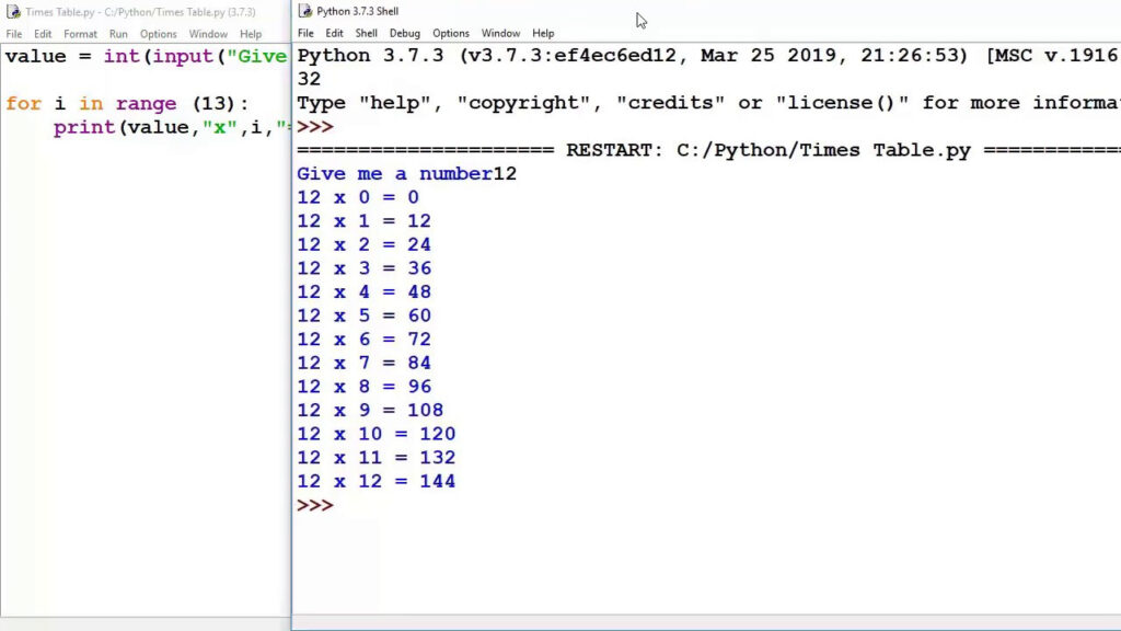 Python Multiplication Table For Loop Python Multiplic Vrogue co