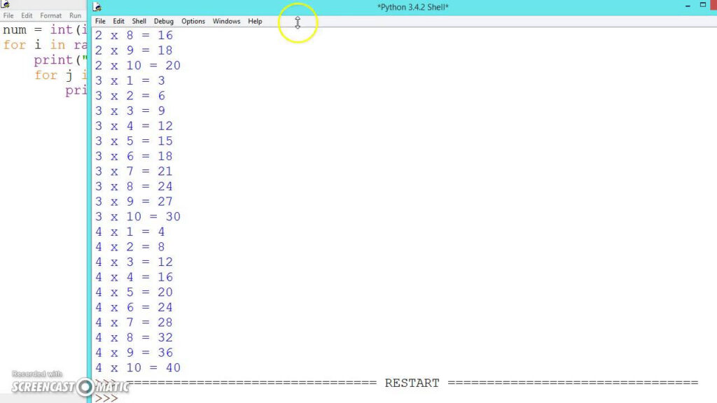 Python Multiplication Table For Loop Python Multiplic Vrogue co