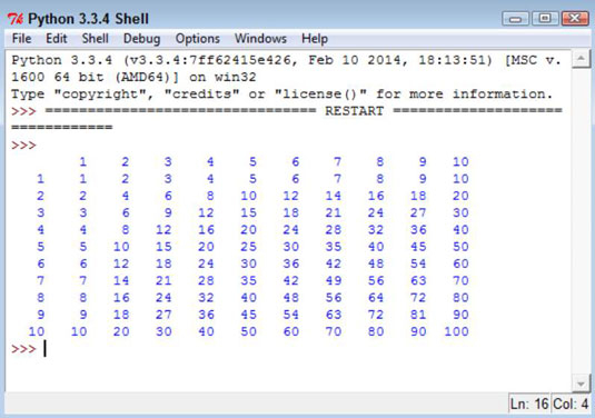Python Multiplication Table For Loop Python Multiplic Vrogue co