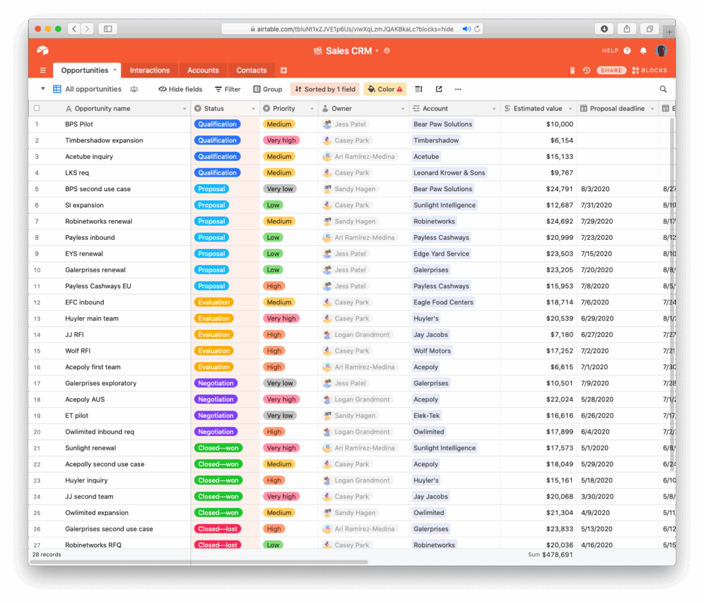 RapidWeaver Airtable Embedded Forms