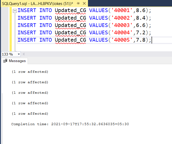 SQL Query To Update Columns Values With Column Of Another Table 
