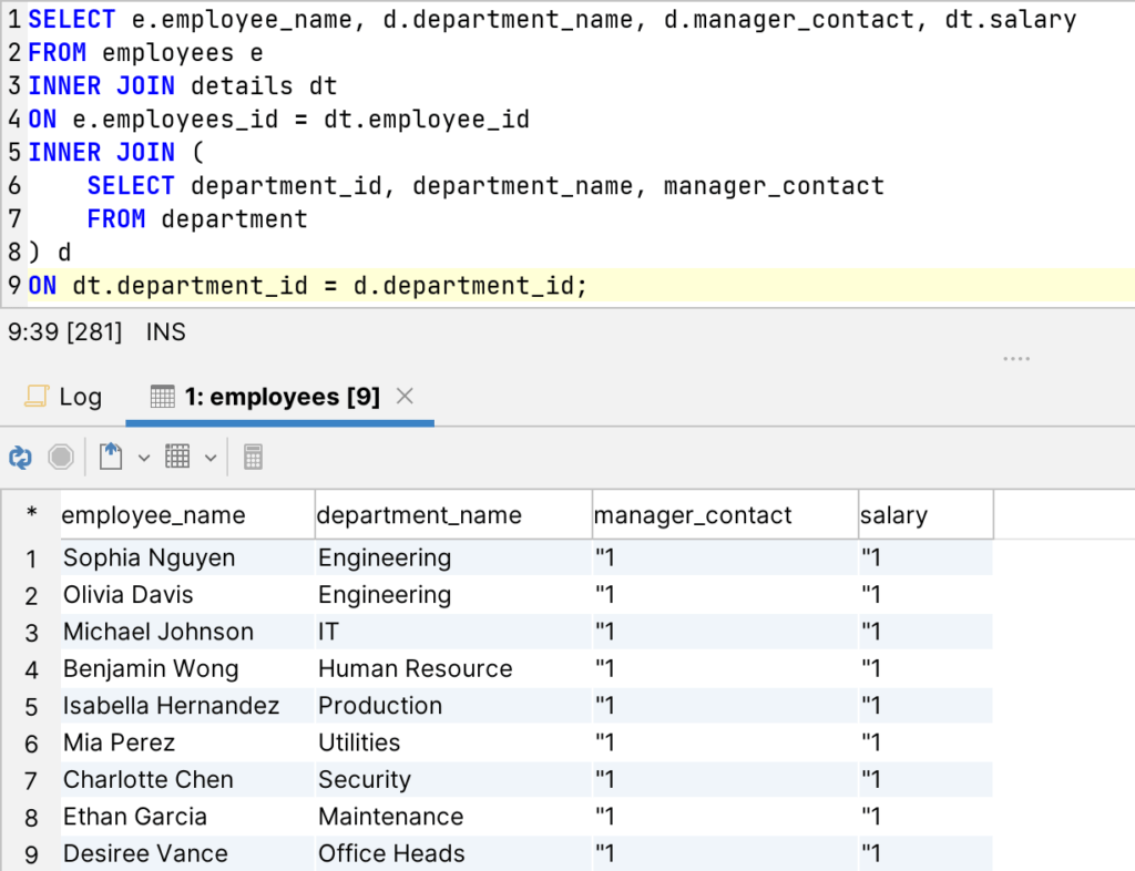 Sql Select From Multiple Tables Subquery Cabinets Matttroy