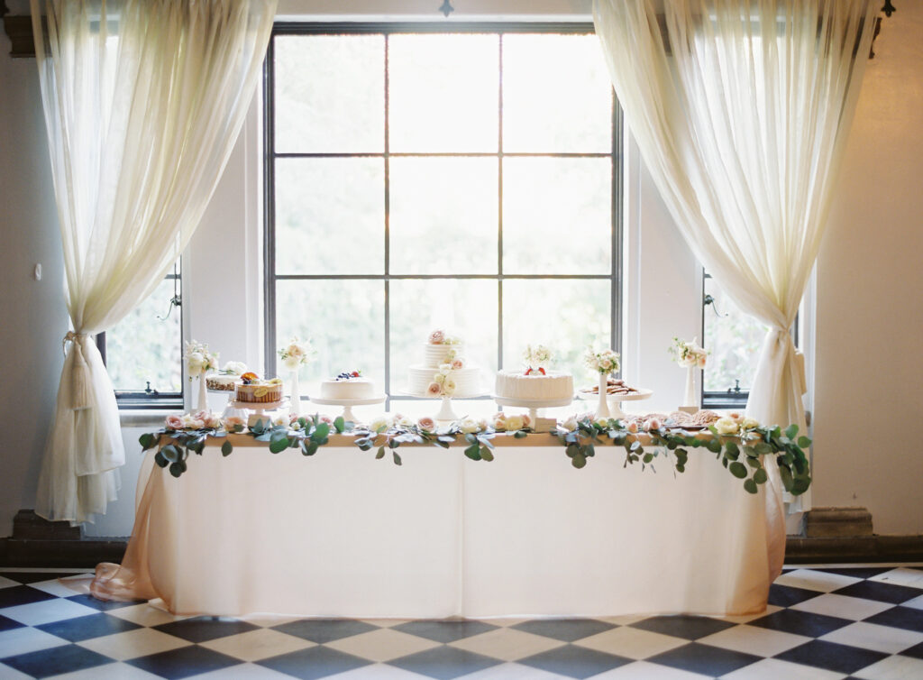 Wedding Dessert Table Multiple Cakes Elizabeth Anne Designs The 